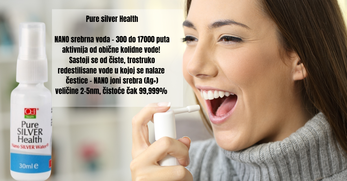 Pure Silver Health – Spray (NAJMOĆNIJI PRIRODNI ANTIBIOTIK)